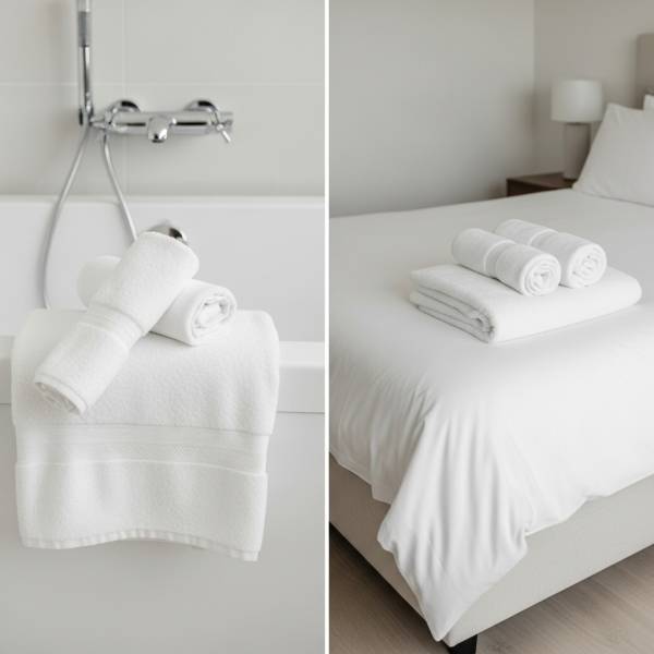 linge de lit et de toilette pour location saisonniere à montpellier