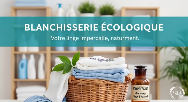 Un linge pur, une planète respectée : notre engagement éco-pressing. A Pérols près de Montpellier
